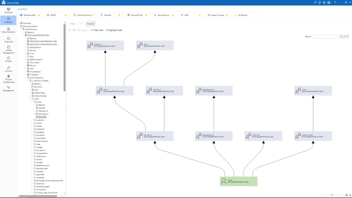 Notre avis sur Docusnap : un logiciel de gestion des actifs informatiques (ITAM) à découvrir