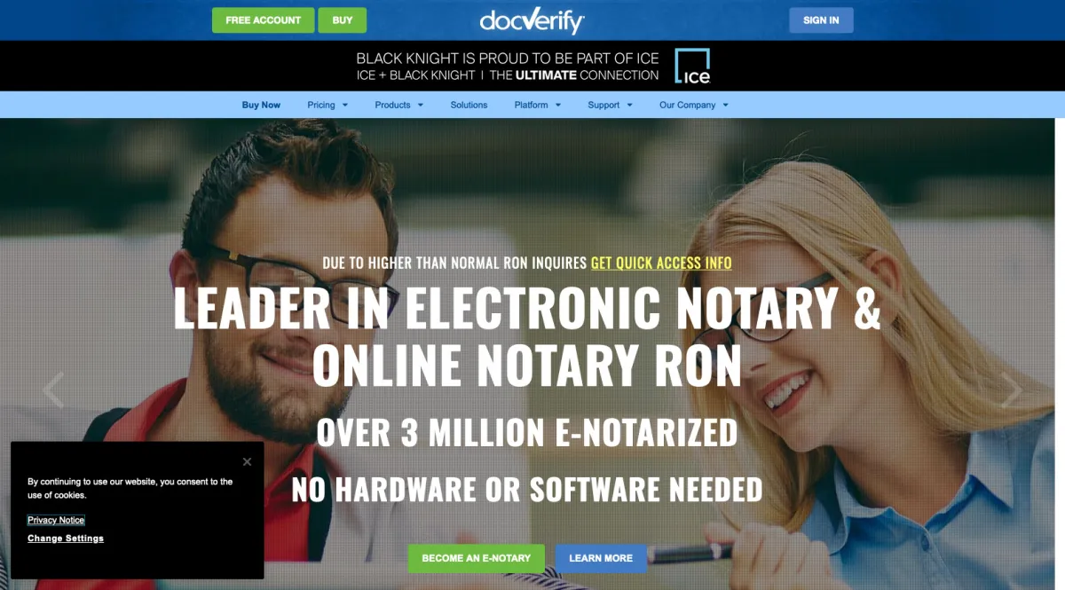 Interface Docverify : fonctionnalités, prix, alternatives