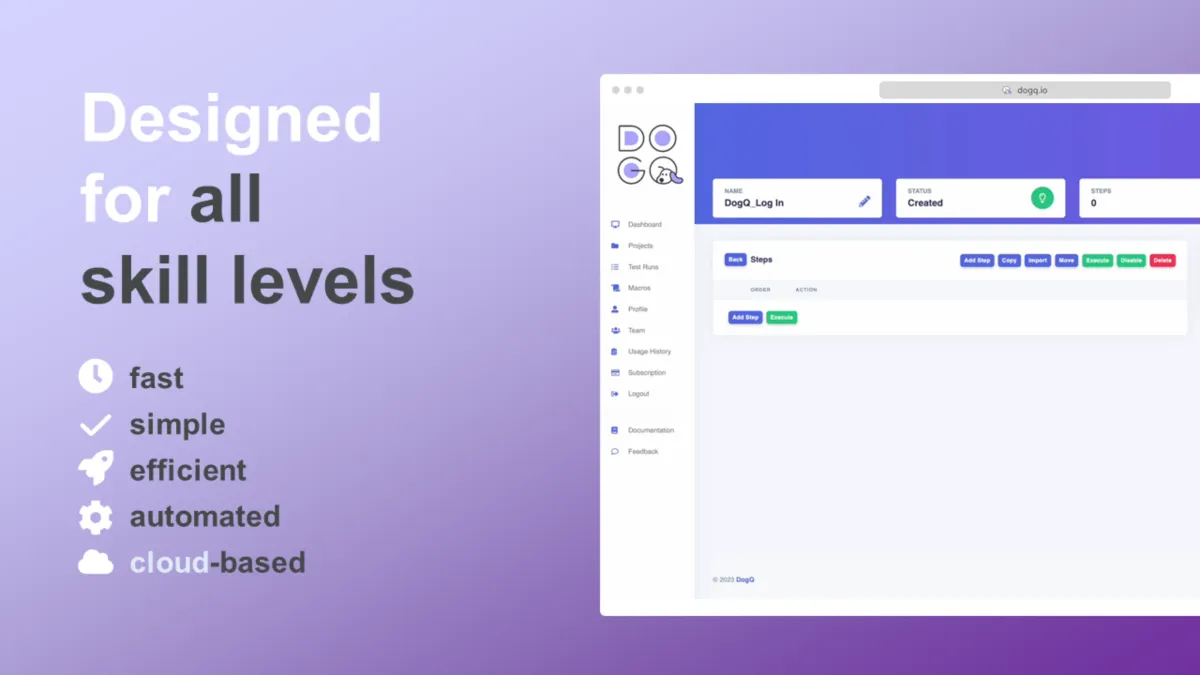Interface DogQ: fonctionnalités, prix, alternatives