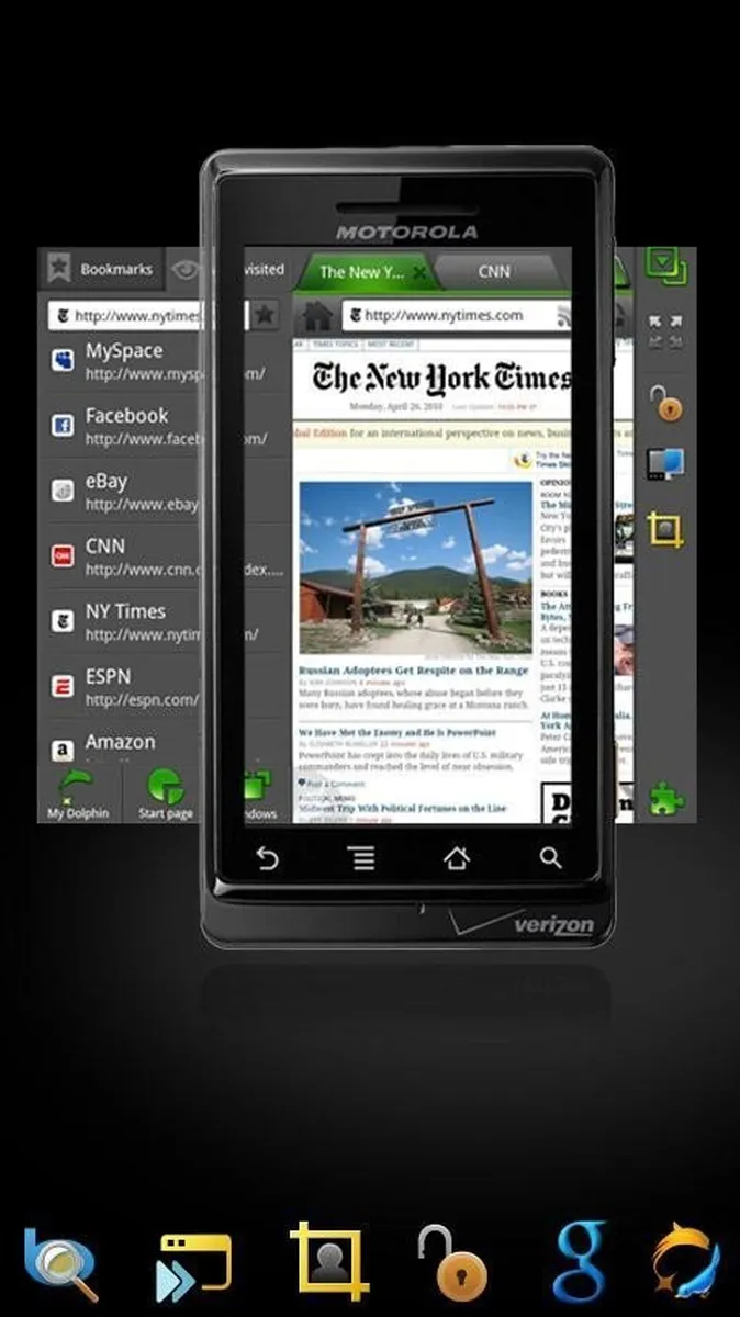 Notre avis sur Dolphin Browser : un navigateur web (browser) à découvrir Notre avis sur Dolphin Browser : un navigateur web (browser) à découvrir