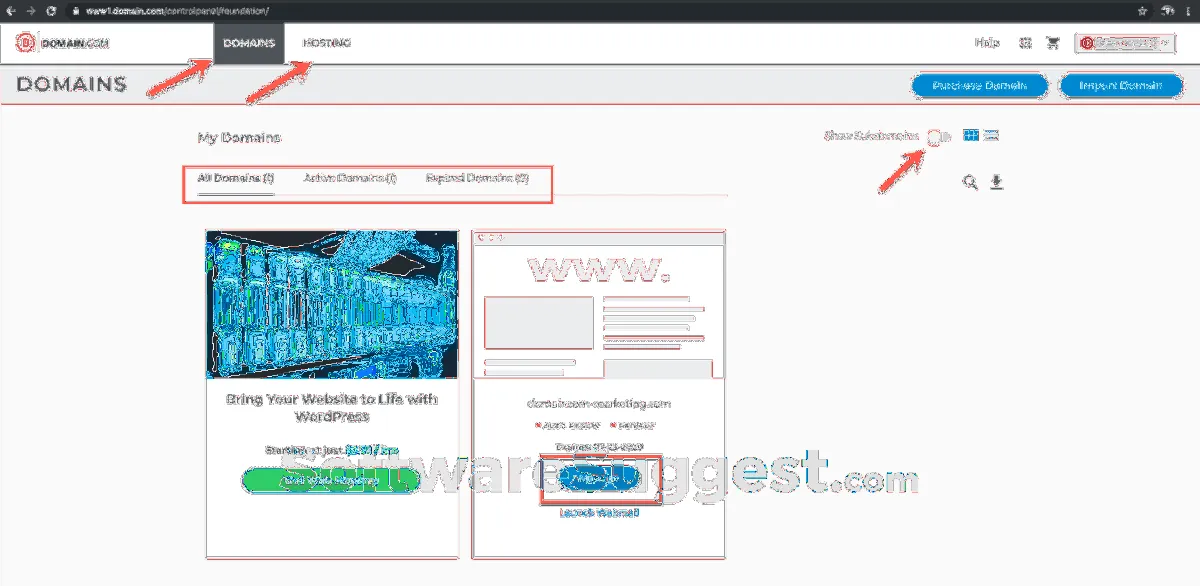 Notre avis sur Domain.com : un hébergeur web et gestionnaire de domaines à découvrir