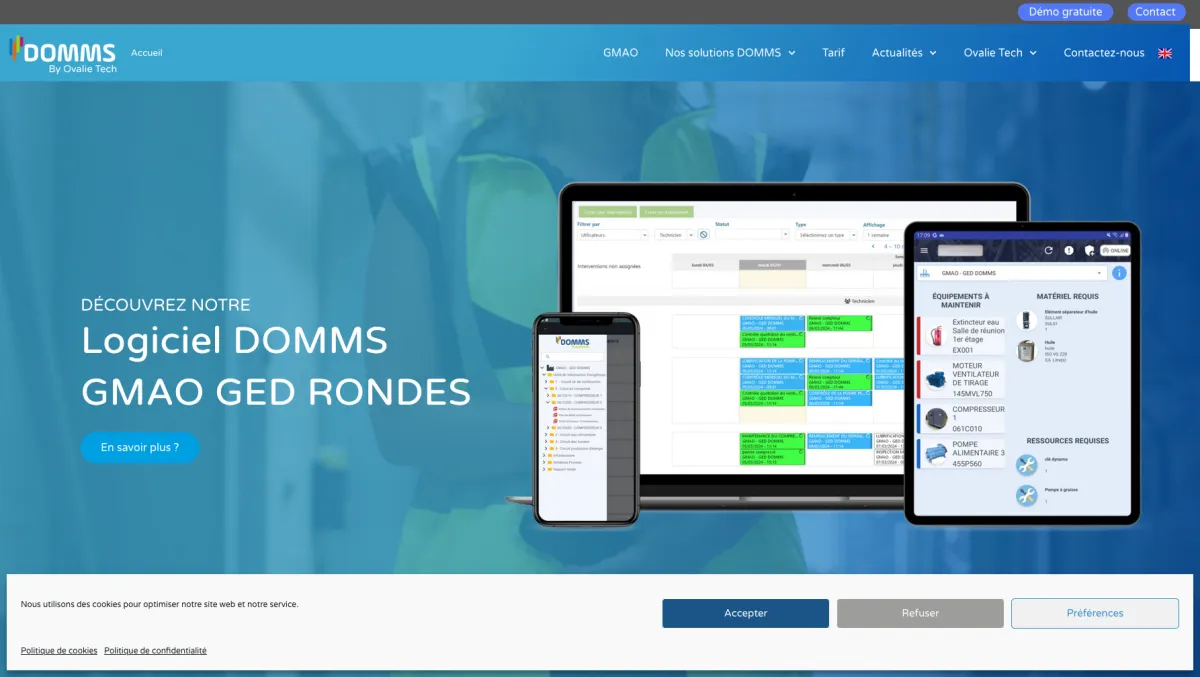 Interface DOMMS : image, ergonomie, alternatives Interface DOMMS : image, ergonomie, alternatives