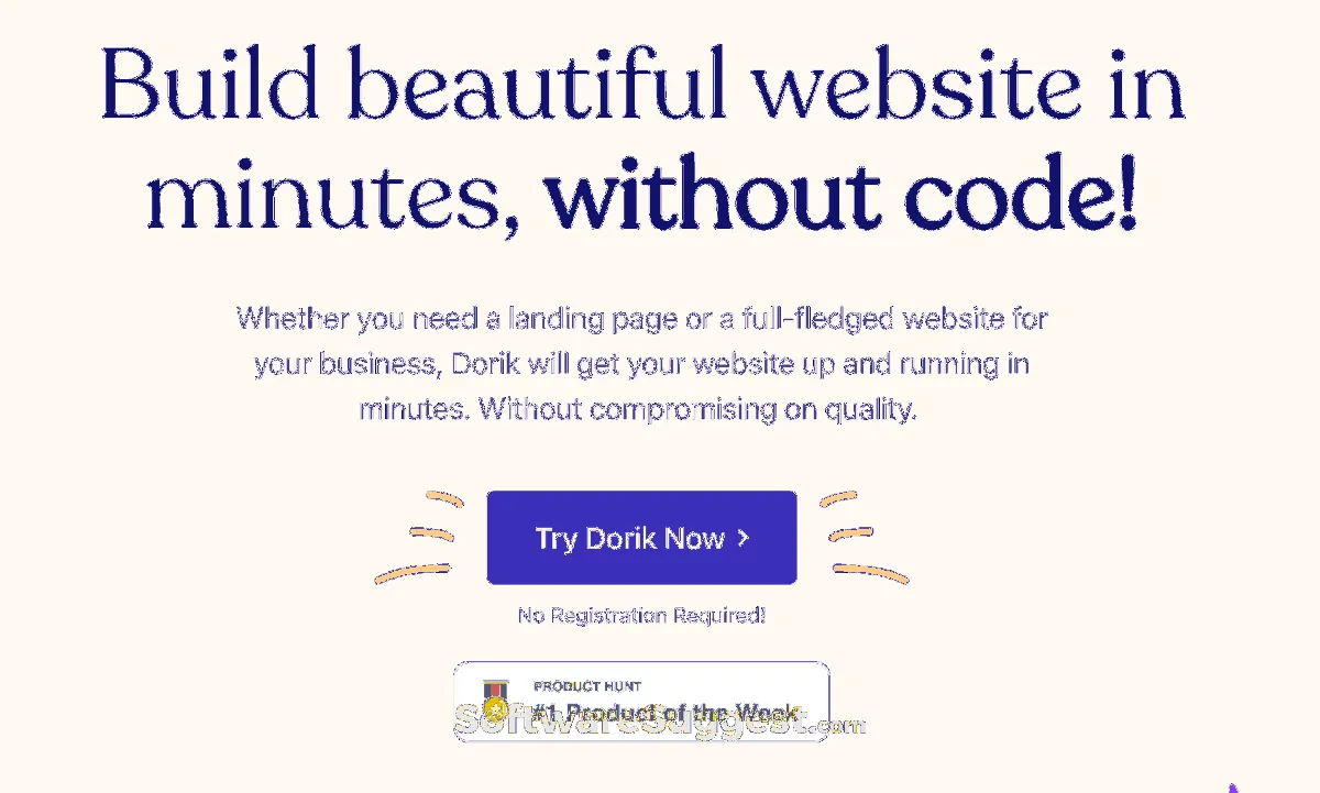 Notre avis sur Dorik : un logiciel de création de site web (website builder) à découvrir
