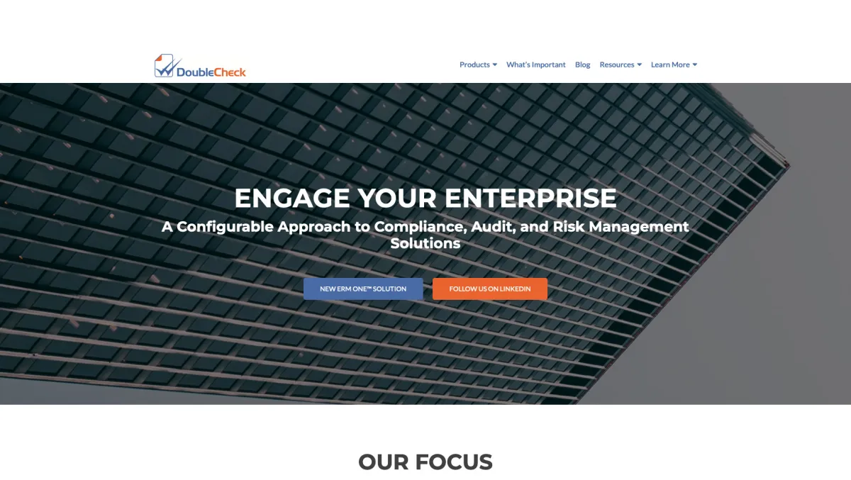 Interface DoubleCheck : fonctionnalités, prix, alternatives