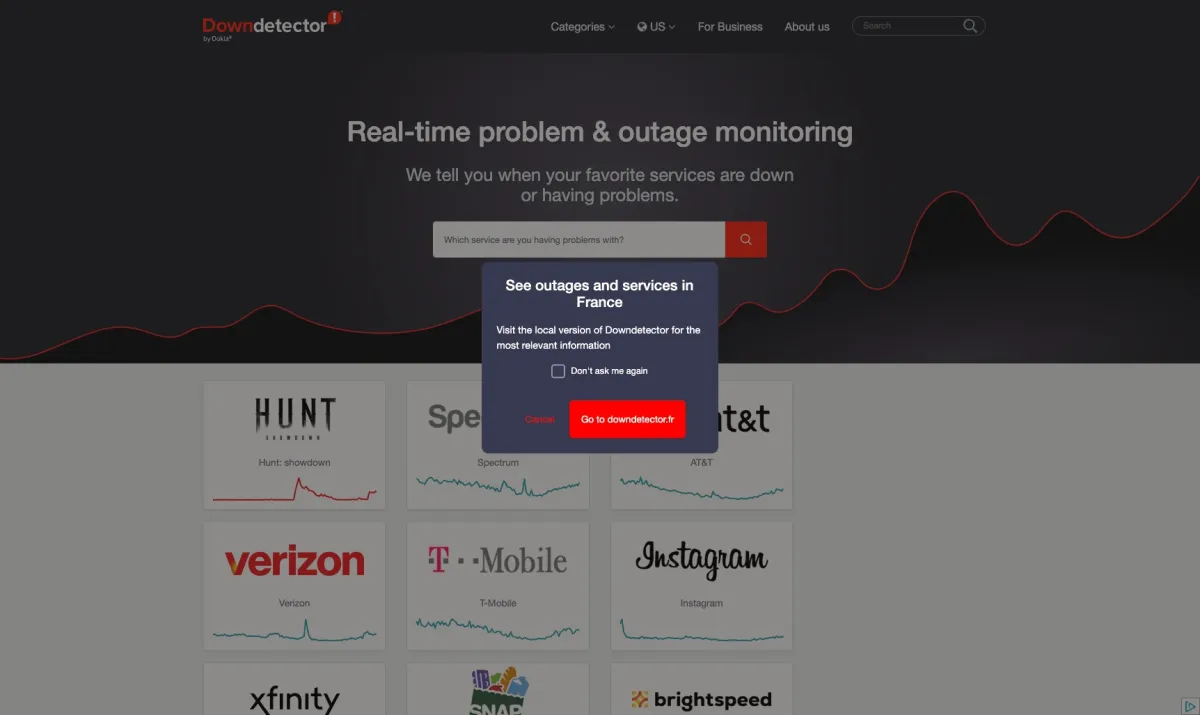 Notre avis sur DownDetector : un logiciel de monitoring de site web à découvrir