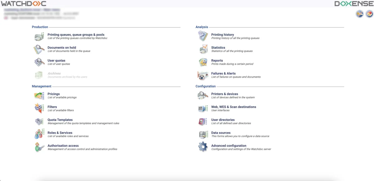 Notre avis sur Doxense : un logiciel de gestion d'impression à découvrir