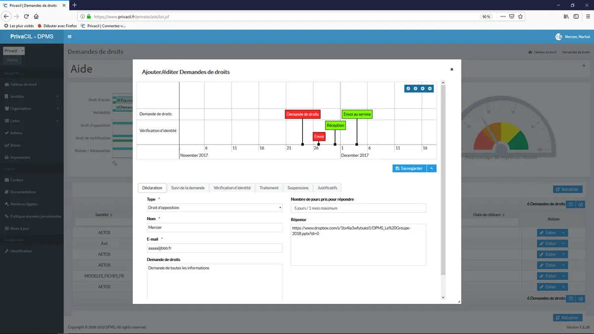 Notre avis sur Dpms : un logiciel RGPD (GDPR compliance) à découvrir