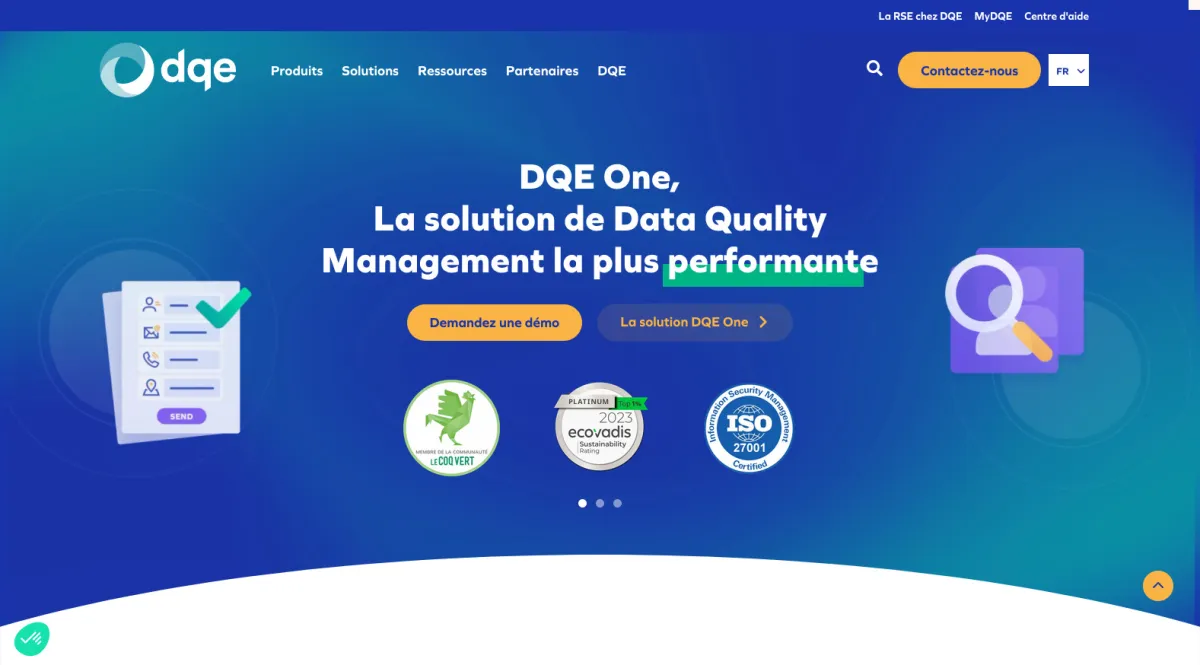 Interface DQE : fonctionnalités, prix, alternatives