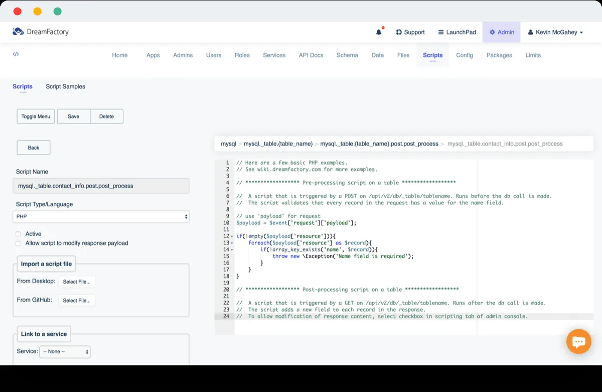 Notre avis sur DreamFactory : un logiciel d'intégration à découvrir
