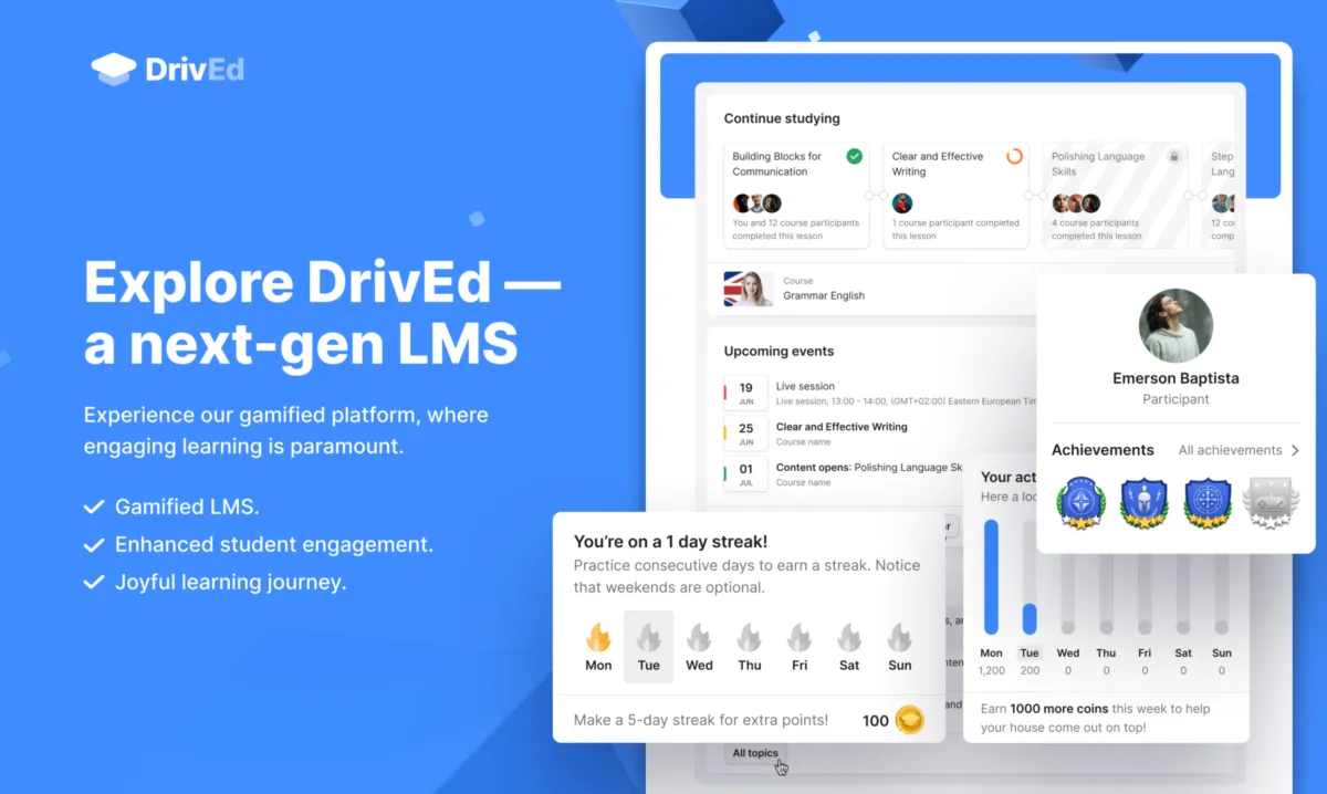 Notre avis sur DrivEd : une plateforme de formation en ligne à découvrir