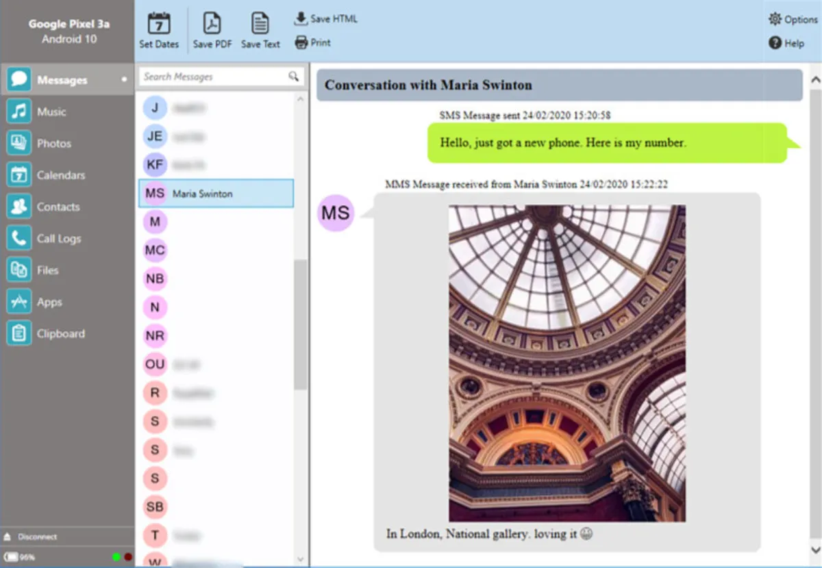 Interface Droid Transfer: image, ergonomie, alternatives Interface Droid Transfer: image, ergonomie, alternatives