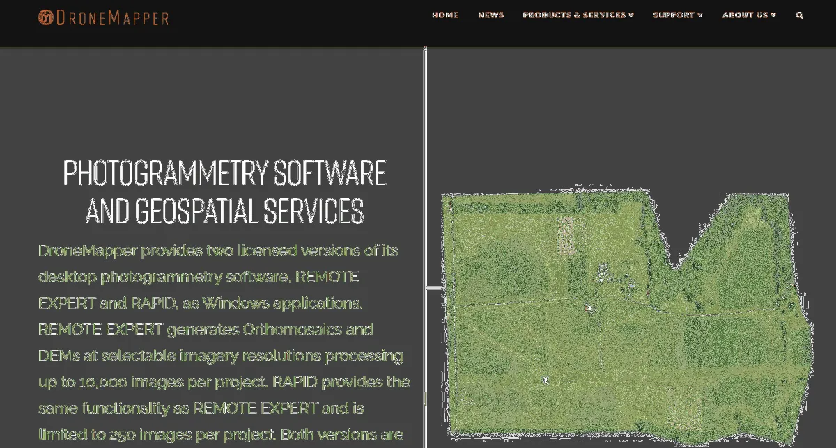 DroneMapper est un logiciel pour drones très réputé en entreprise car il dispose de nombreuses fonctionnalités et intégrations tierces DroneMapper est un logiciel pour drones très réputé en entreprise car il dispose de nombreuses fonctionnalités et intégrations tierces