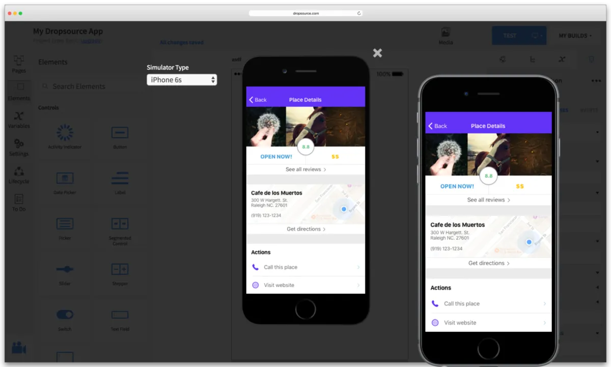 Interface Dropsource: fonctionnalités, prix, alternatives