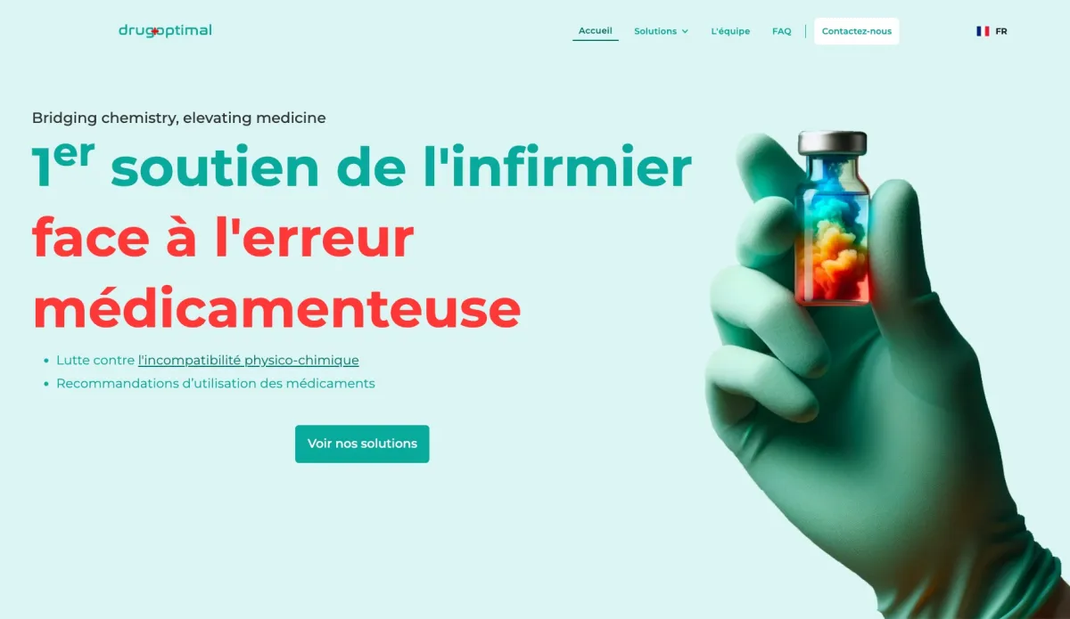Interface DRUGOPTIMAL : fonctionnalités, prix, alternatives