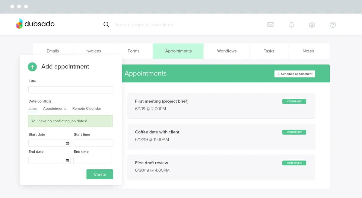 Notre avis sur Dubsado : un logiciel de gestion d'entreprise à découvrir