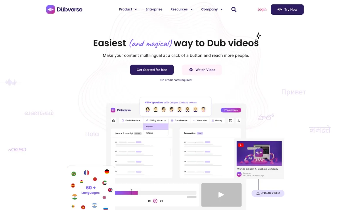 Notre avis sur Dubverse : un logiciel de reconnaissance vocale à découvrir