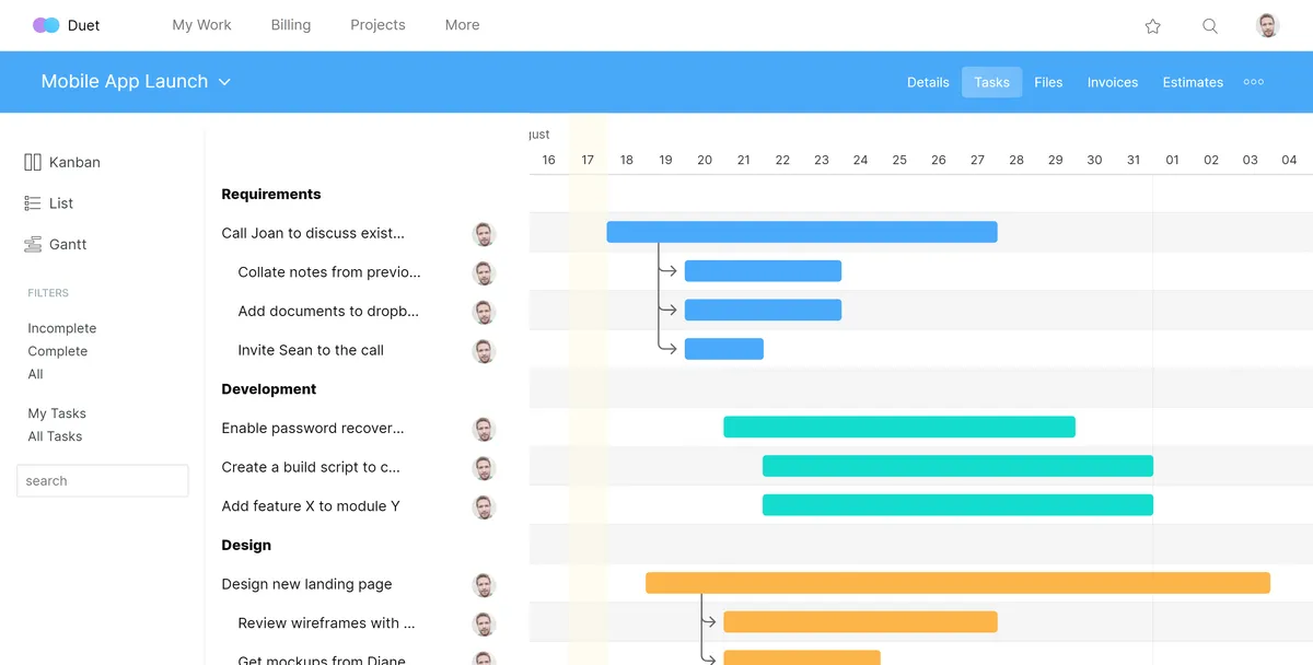 Interface Duet: fonctionnalités, prix, alternatives