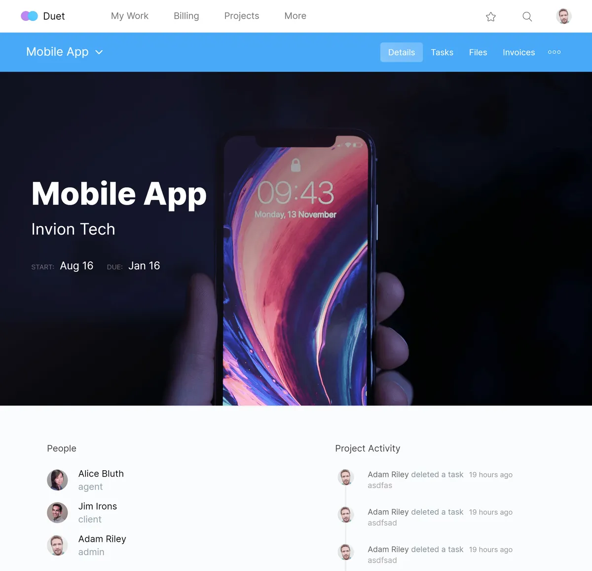 Notre avis sur Duet : un logiciel de gestion de projet à découvrir