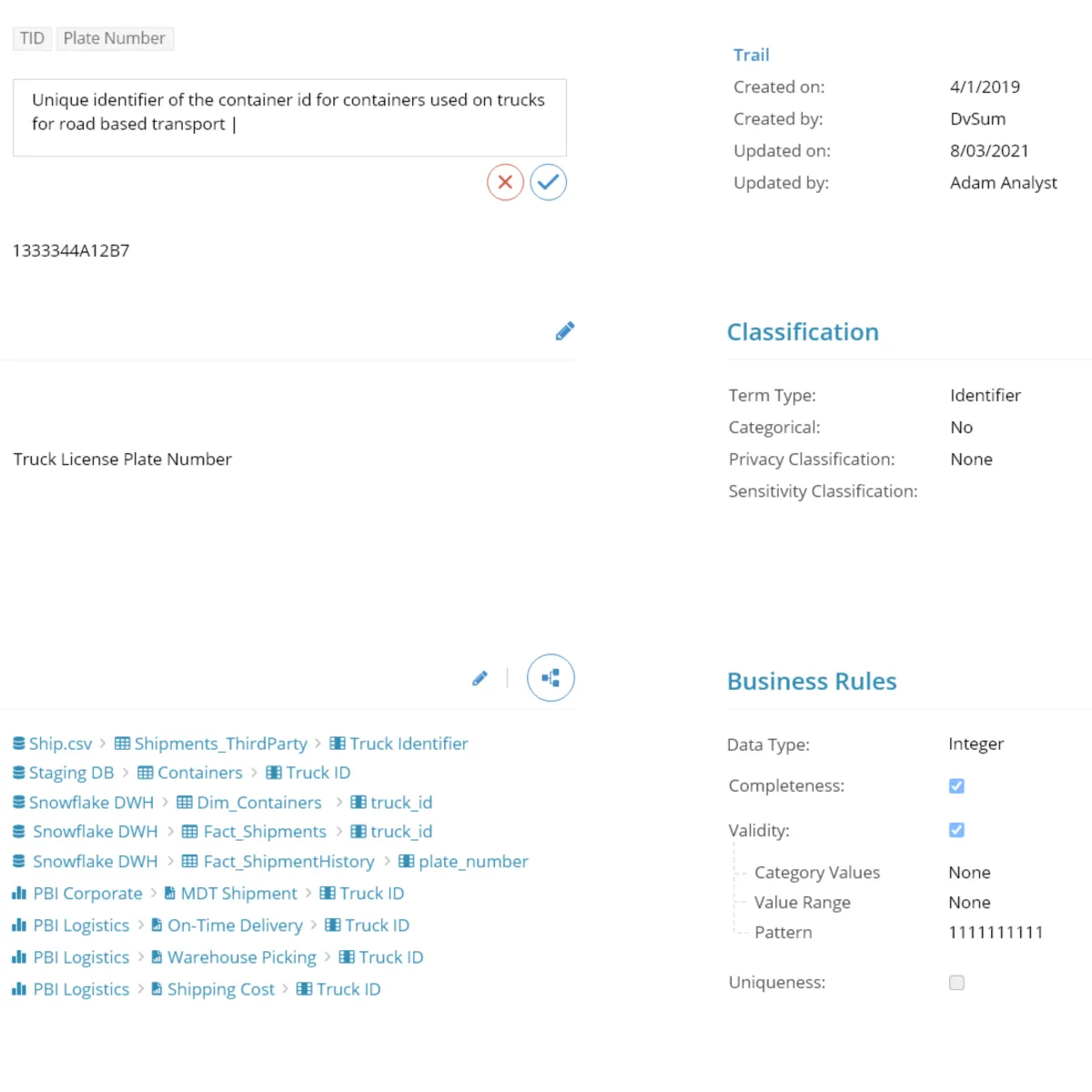 Interface DvSum: fonctionnalités, prix, alternatives