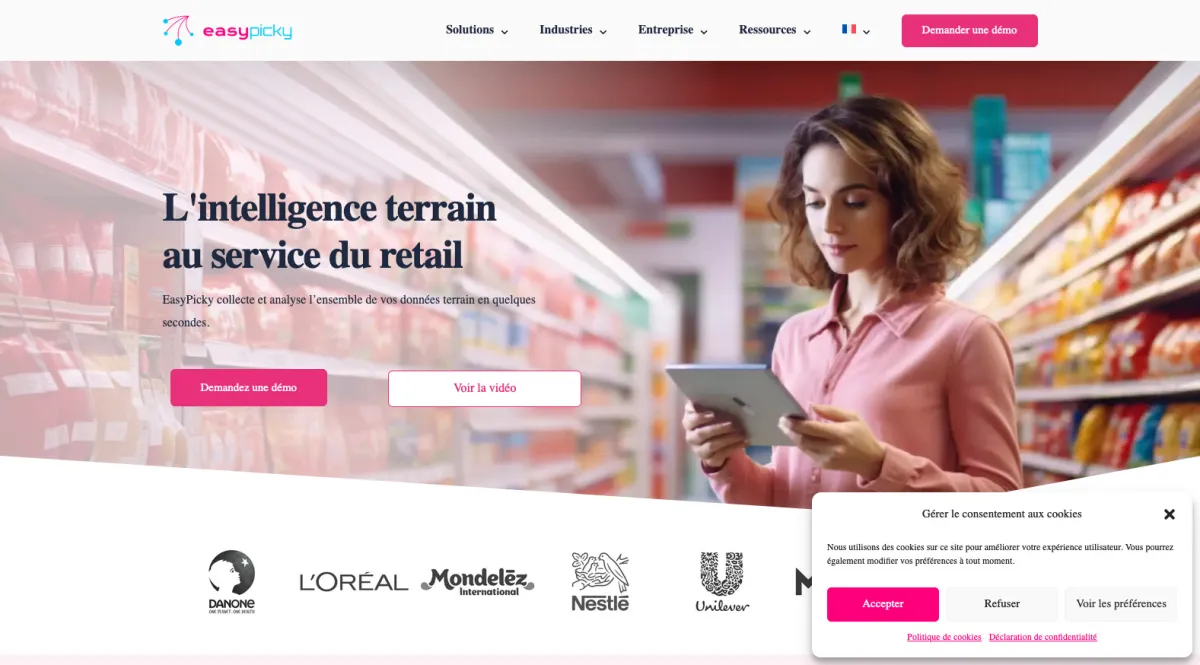 Interface EASYPICKY : fonctionnalités, prix, alternatives