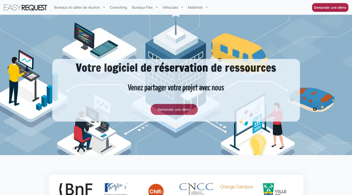 Easyrequest: avis sur le logiciel de réservation (booking): fonctionnalités, avantages, inconvénients et tarifs