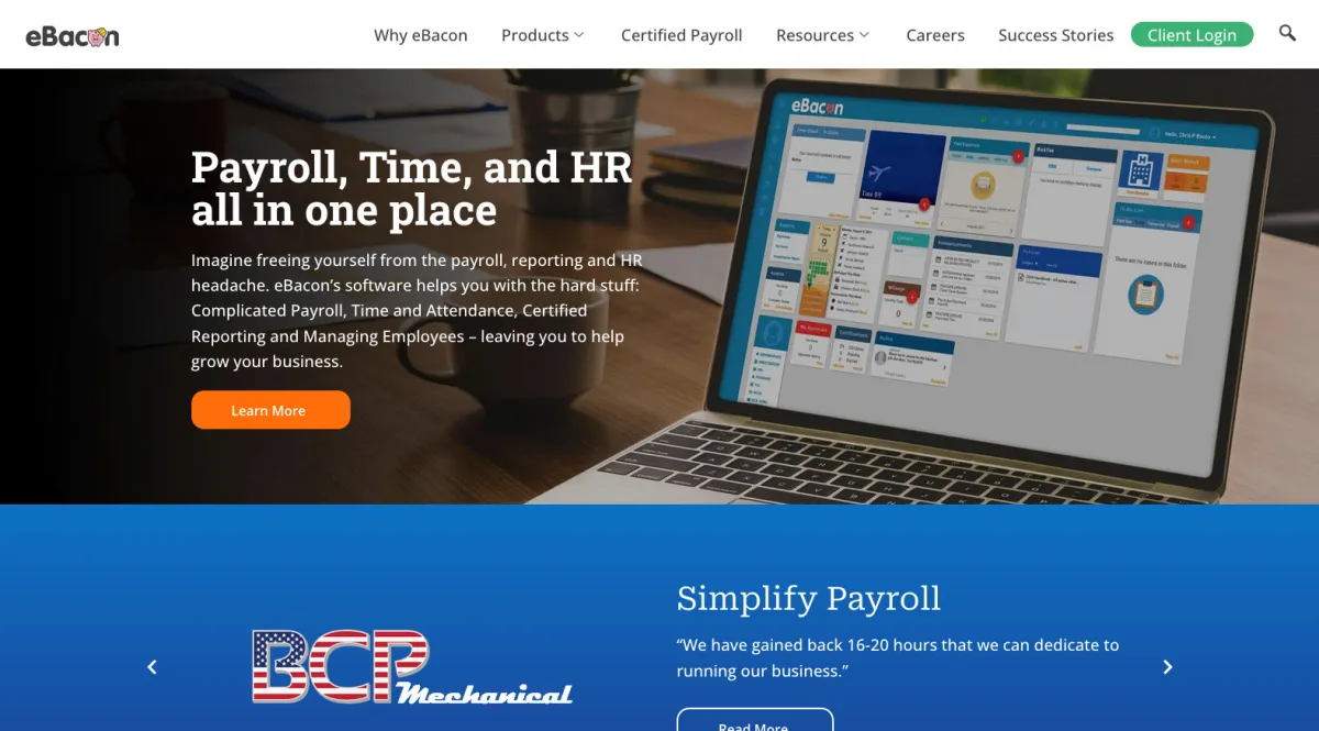 Interface eBacon : image, ergonomie, alternatives
