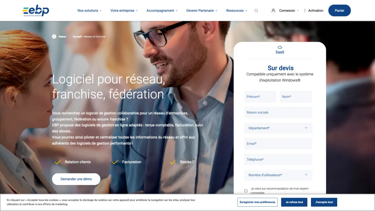 EBP DigiCompta: avis sur le logiciel de comptabilité: fonctionnalités, avantages, inconvénients et tarifs