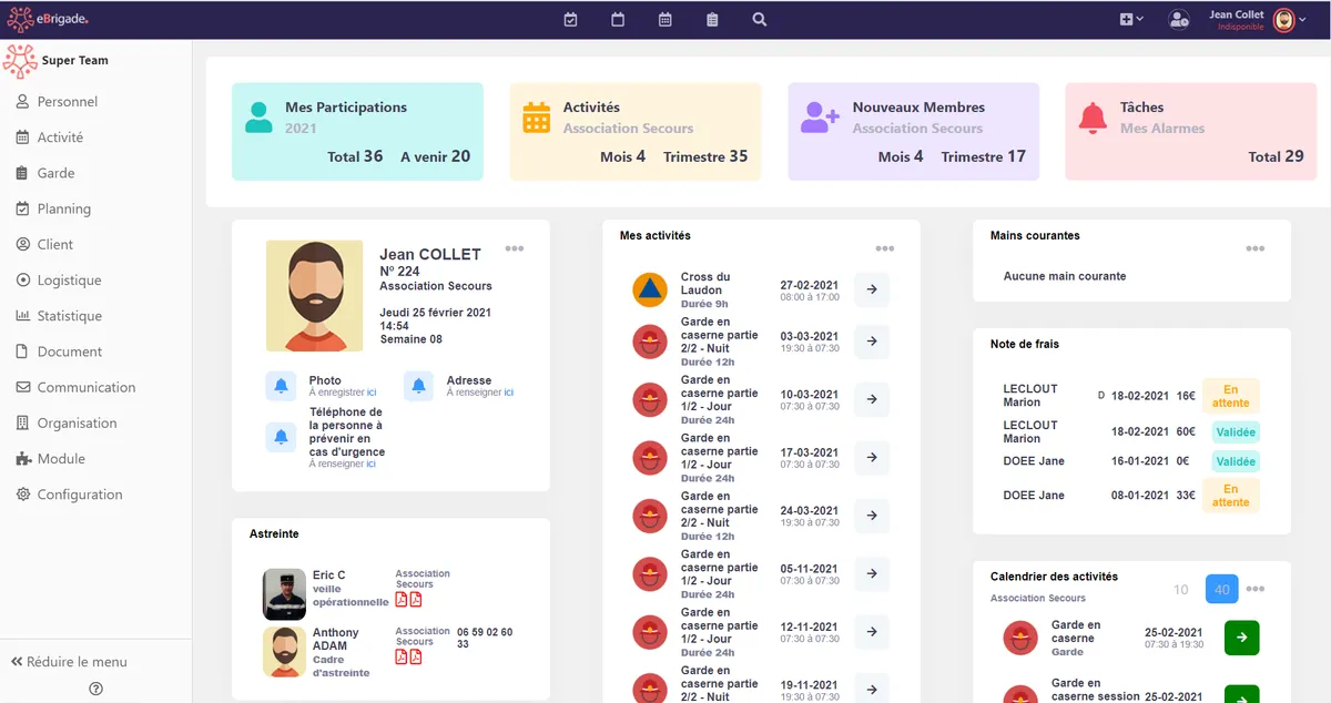Notre avis sur eBrigade : un logiciel ERP à découvrir