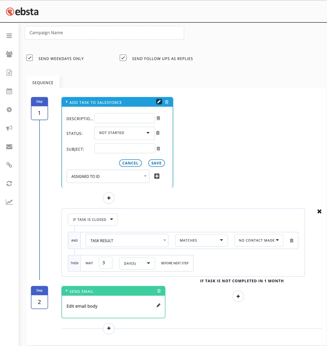 Interface Ebsta: fonctionnalités, prix, alternatives