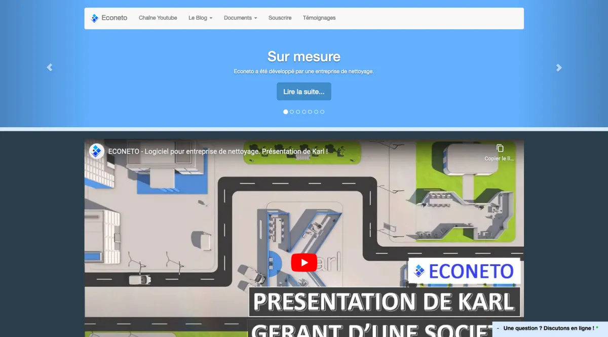 Econeto: avis sur le logiciel CRM: fonctionnalités, avantages, inconvénients et tarifs