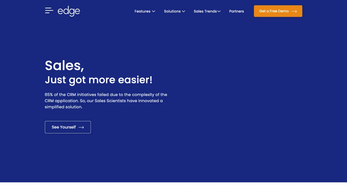 Interface edge CRM : fonctionnalités, prix, alternatives