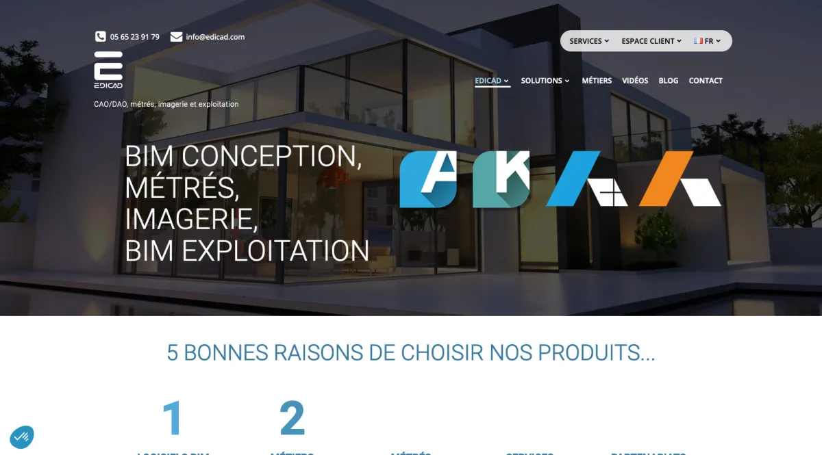 Interface Edicad : fonctionnalités, prix, alternatives