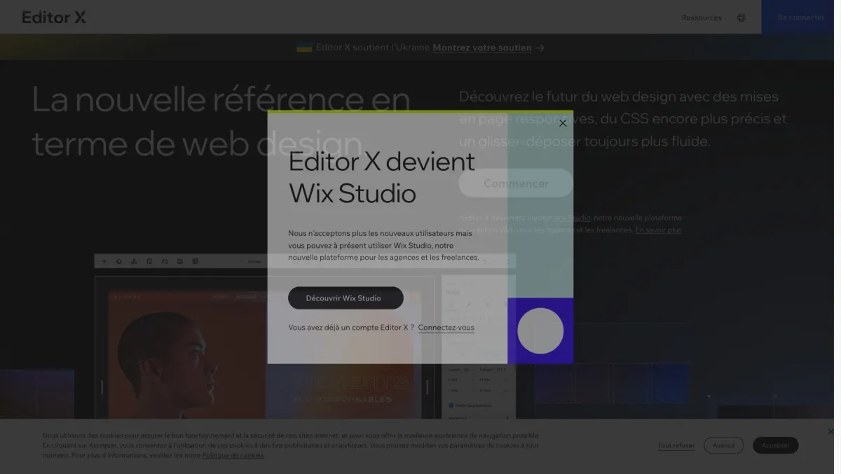 Interface Editor X : image, ergonomie, alternatives