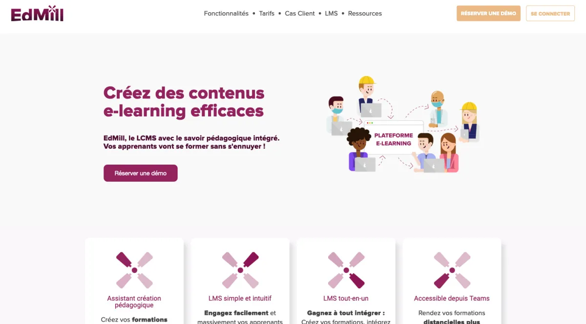 Interface EdMill : fonctionnalités, prix, alternatives