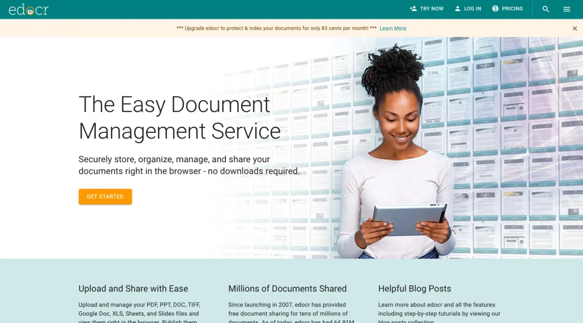 Interface Edocr : fonctionnalités, prix, alternatives
