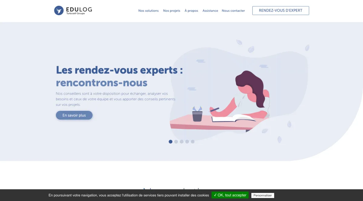 Interface Edulog : fonctionnalités, prix, alternatives