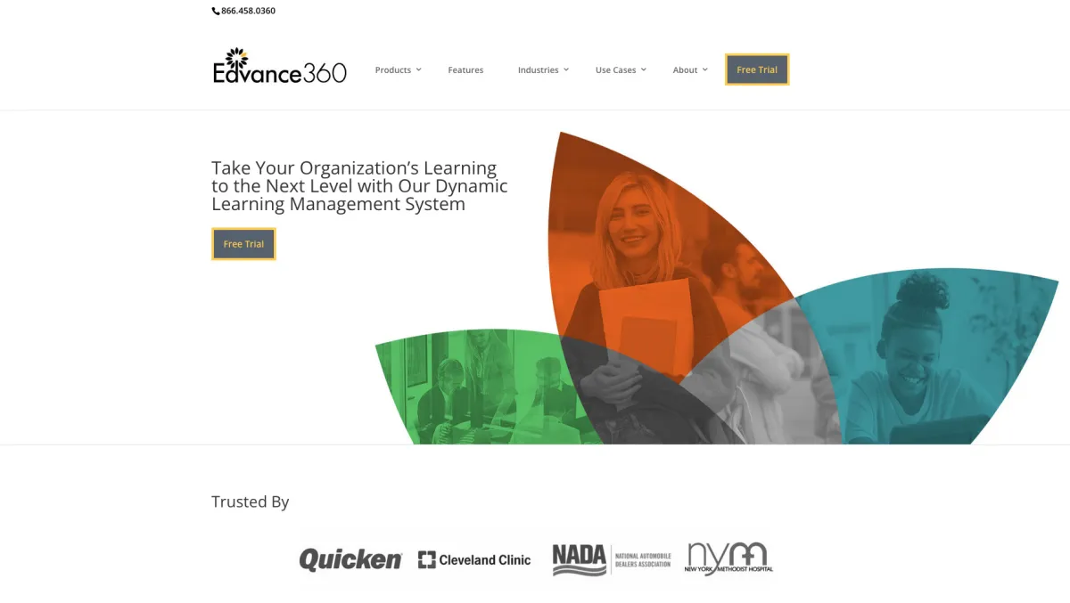 Interface Edvance360 : fonctionnalités, prix, alternatives