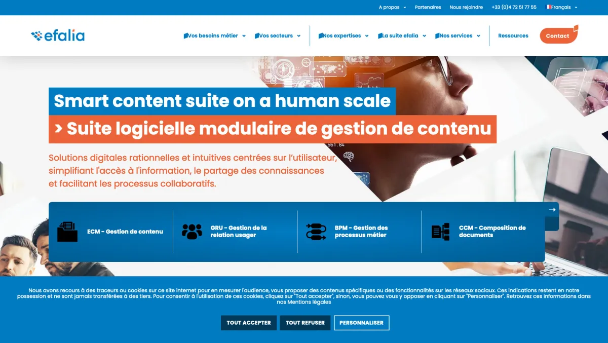 Interface Efalia Process : fonctionnalités, prix, alternatives Interface Efalia Process : fonctionnalités, prix, alternatives