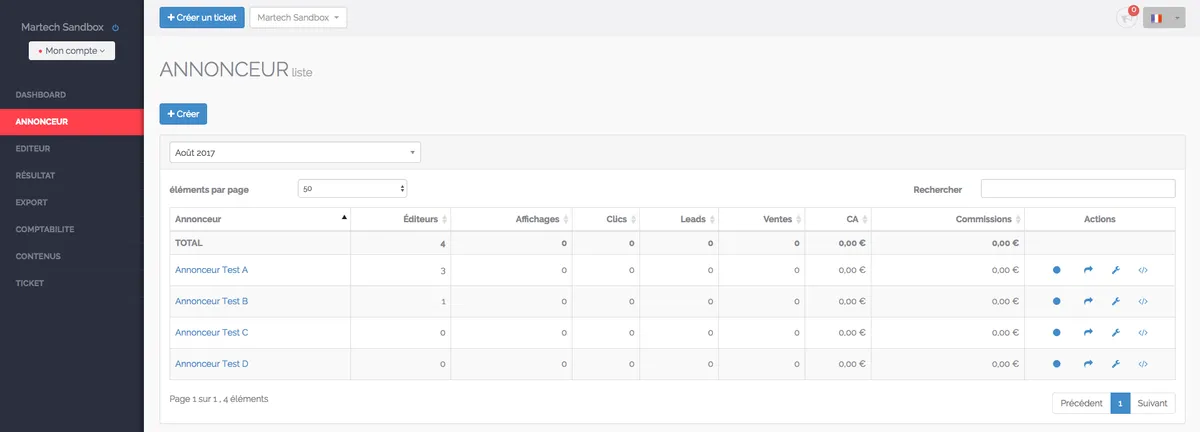 Notre avis sur Effinity MarTech : un logiciel d'affiliation (referral marketing) à découvrir