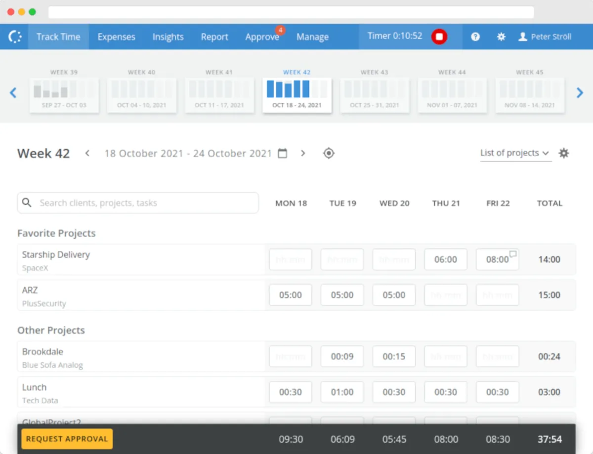 Notre avis sur eHour : un logiciel de gestion des temps et activités (GTA: time tracking / pointage / badgeuse) à découvrir