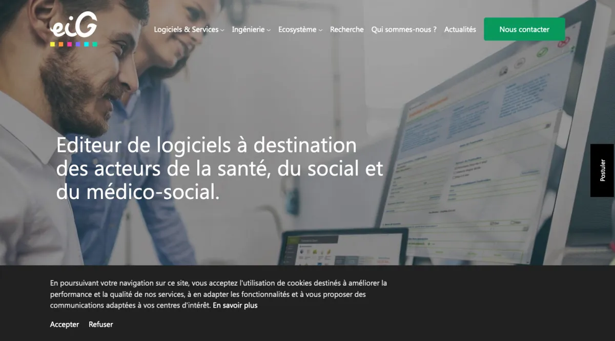 Interface EIG : fonctionnalités, prix, alternatives