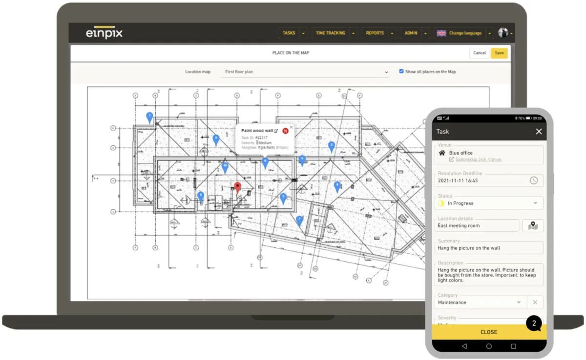 Interface Einpix: fonctionnalités, prix, alternatives