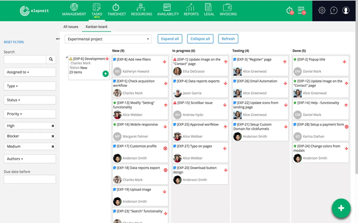 Comparez les fonctionnalités, avis utilisateurs et prix de nombreux logiciels de planification de projet comme elapseit, Monday.Com, Smartsheet, Asana … Comparez les fonctionnalités, avis utilisateurs et prix de nombreux logiciels de planification de projet comme elapseit, Monday.Com, Smartsheet, Asana …