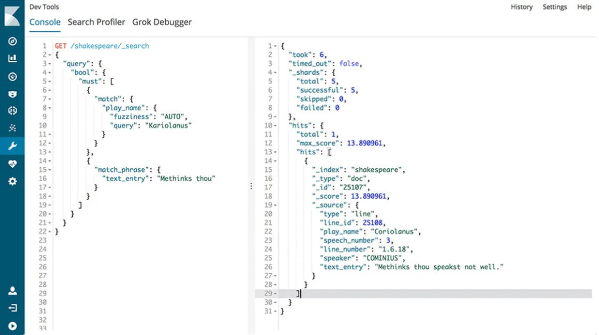 Interface Elasticsearch: image, ergonomie, alternatives Interface Elasticsearch: image, ergonomie, alternatives