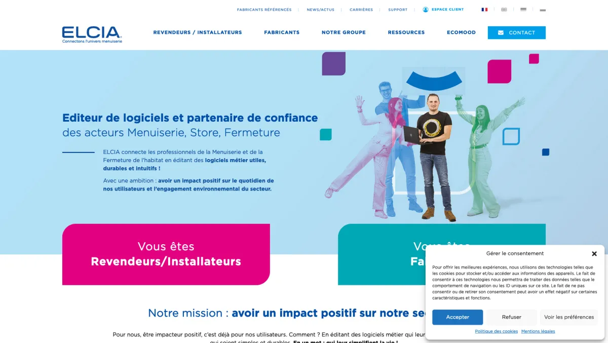Interface Elcia - MyPricer : fonctionnalités, prix, alternatives