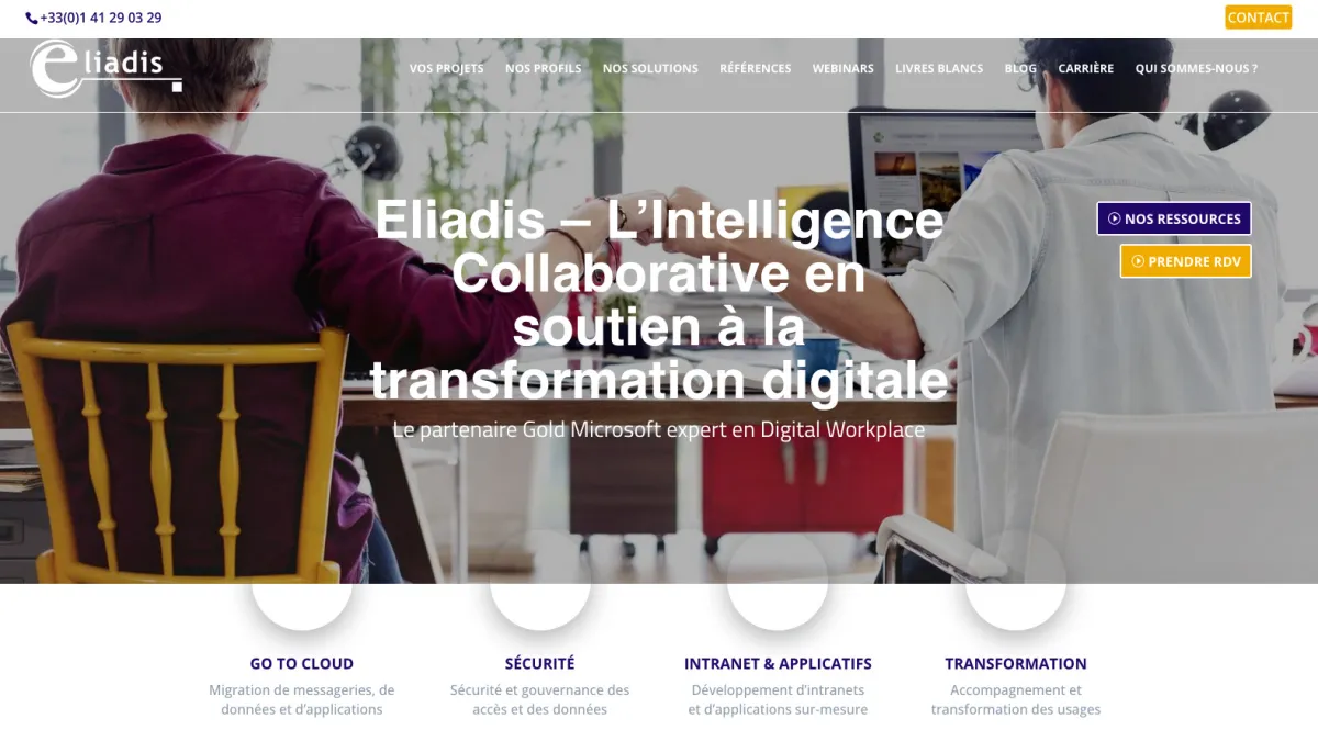 Interface Eliadis : fonctionnalités, prix, alternatives