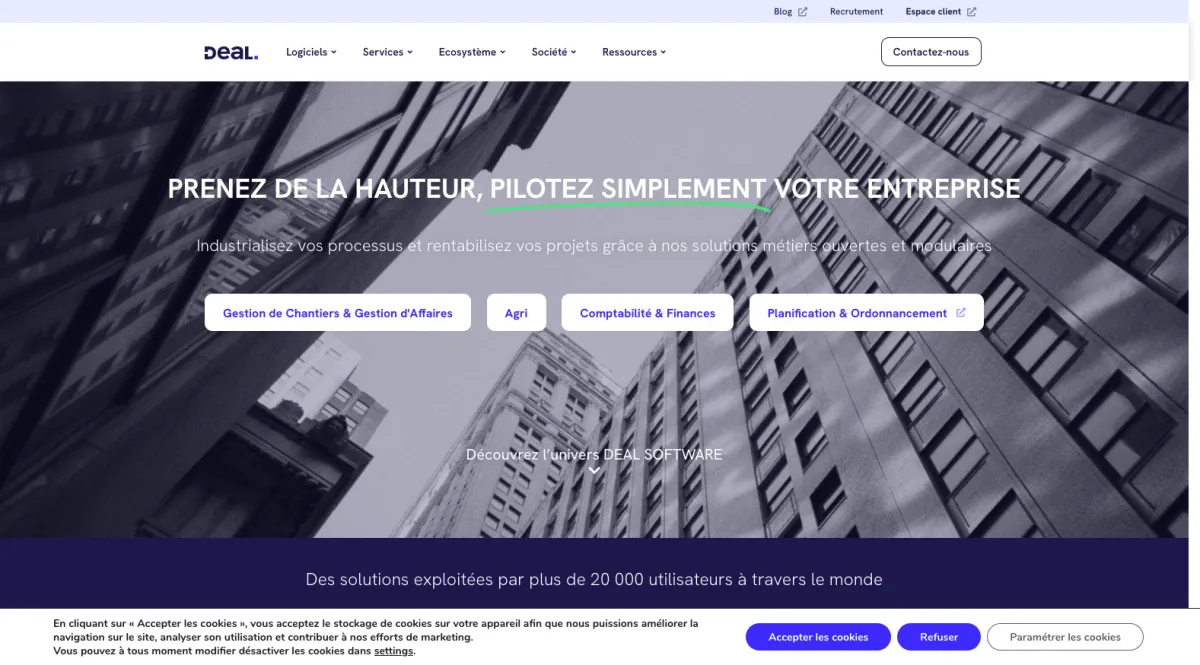 Interface Elodie Compta : image, ergonomie, alternatives