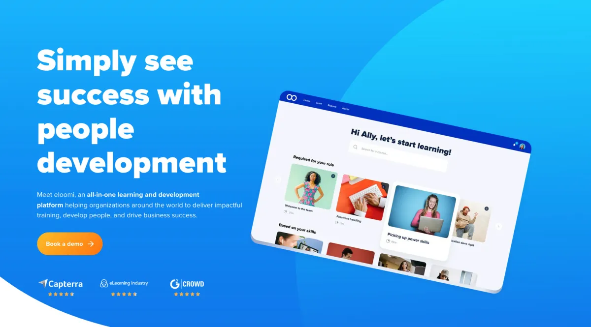 Interface eloomi : fonctionnalités, prix, alternatives