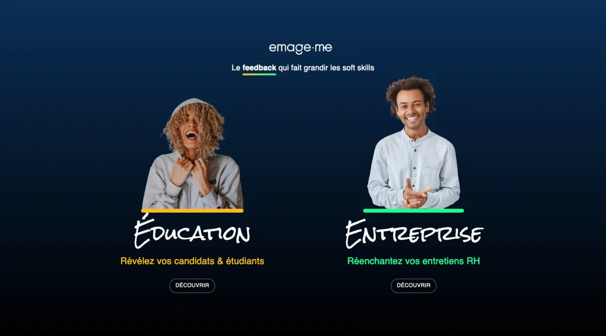 Interface emage-me : fonctionnalités, prix, alternatives