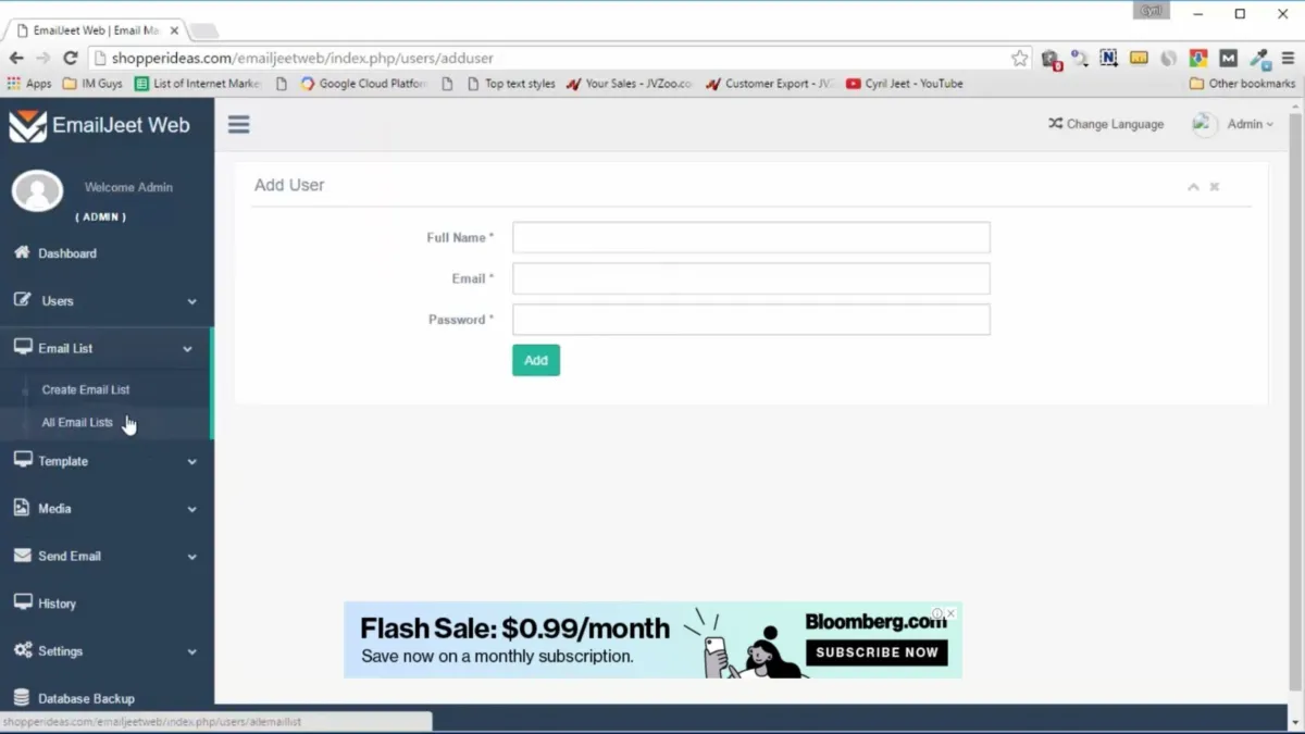 Notre avis sur Email Jeet : un logiciel d'emailing et newsletters (marketing par email) à découvrir